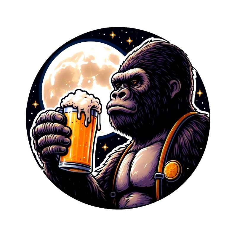 Festive Beer Monkey