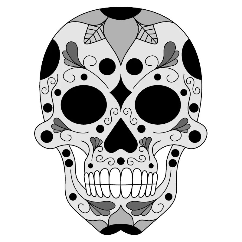 Calavera version noire