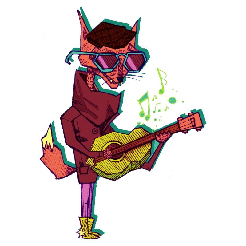 Jazz Fox Transparent Small