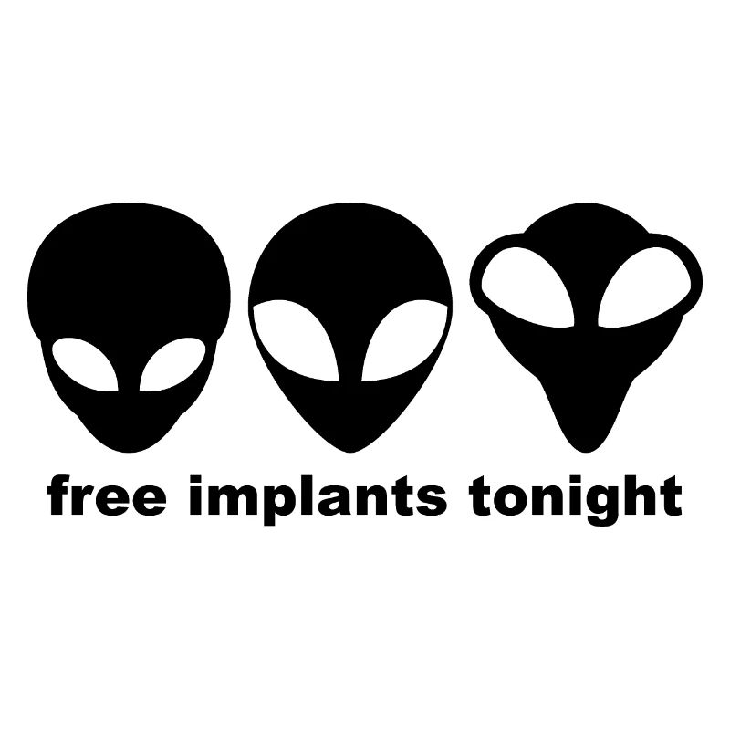 Alien Invaders Free Implants Tonight Black