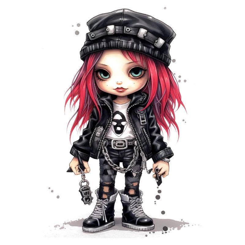 Gothic-Mädchen