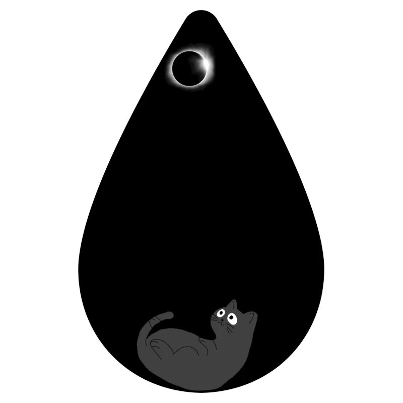 Katze unter Eclips Designs