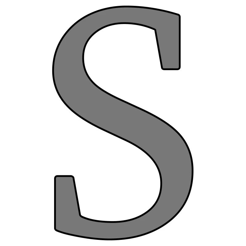 Letter S Initial letter