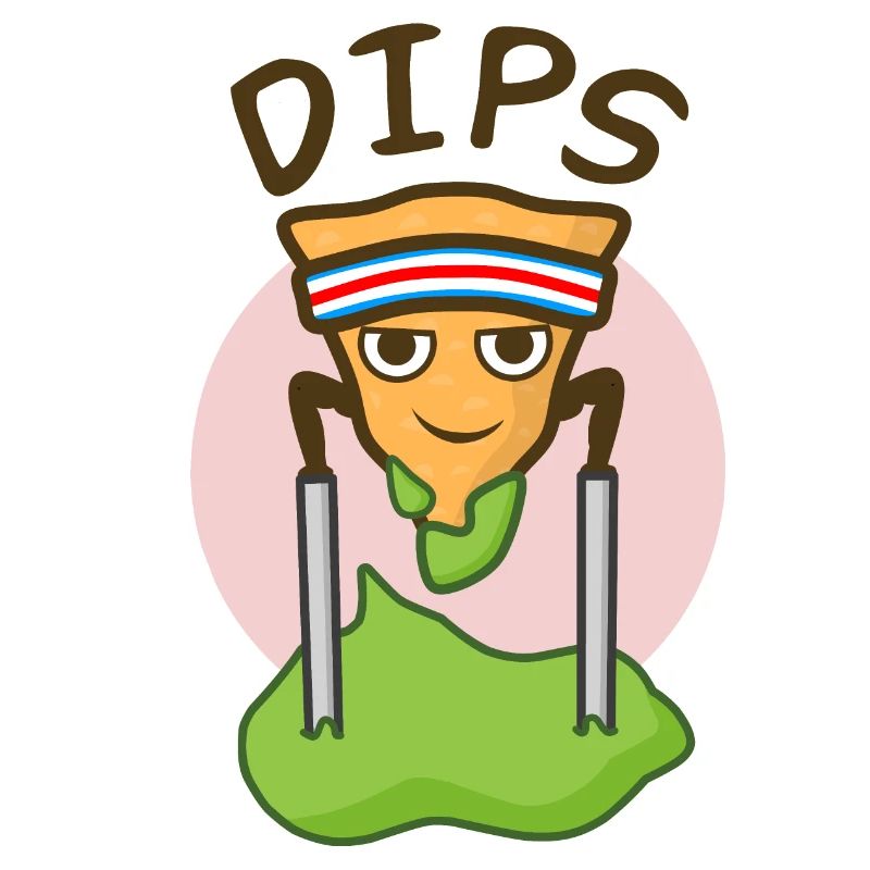 Nacho Doing Dips, Nacho dip dip jeu de mots amusant
