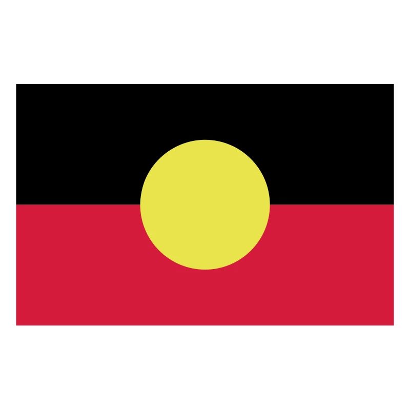 Fahne Flagge Aborigines