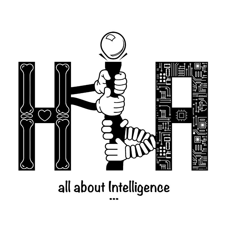 Human vs Artificial Intelligence KI