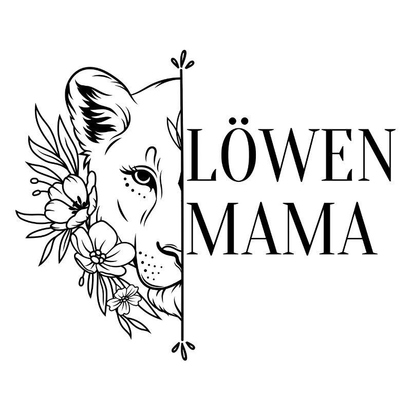 Löwenmama Mama Mutter Motiv Muttertag Geburtstag