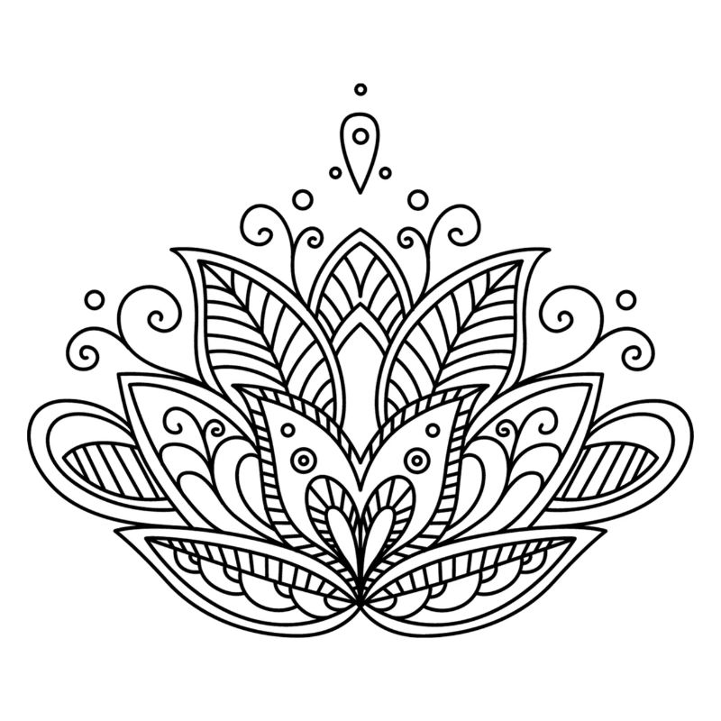 Mandala Blume