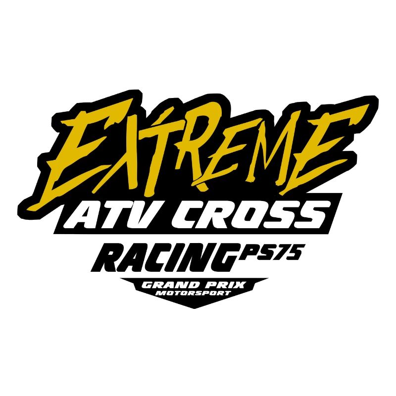 Course de quad - Coureur de VTT