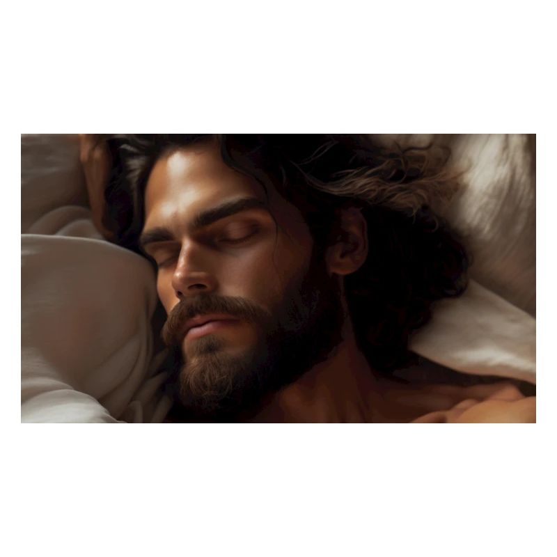 Sleeping man