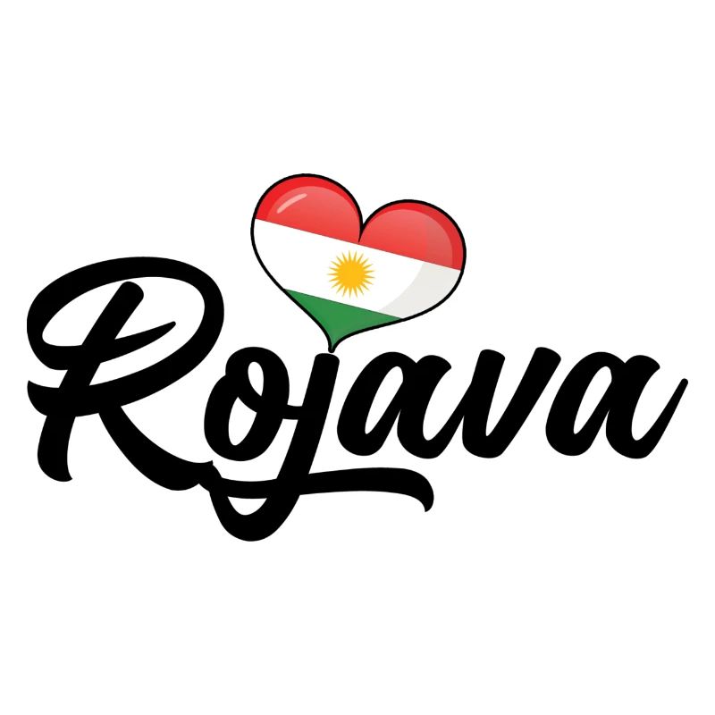 Rojava Kurdistan Herz
