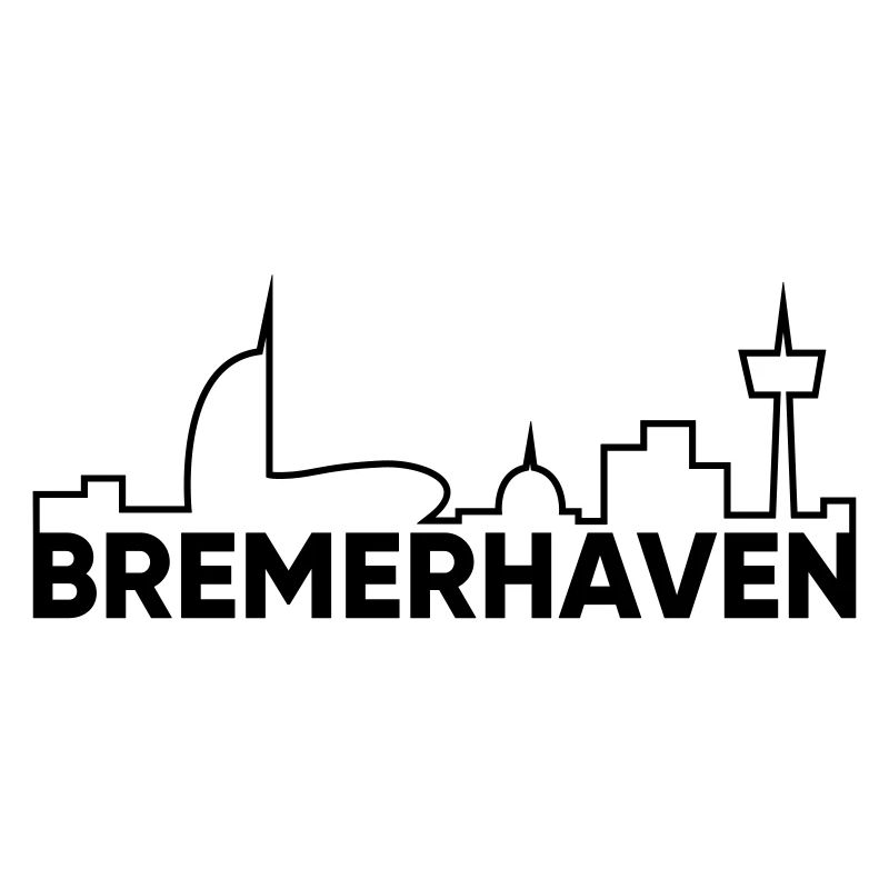 Bremerhaven with skyline