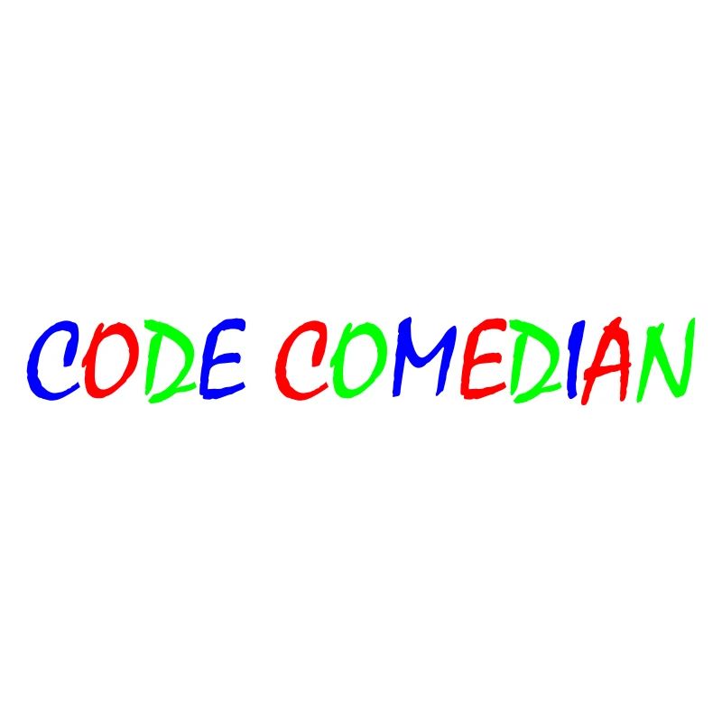Code Comedian – Typographie couleur