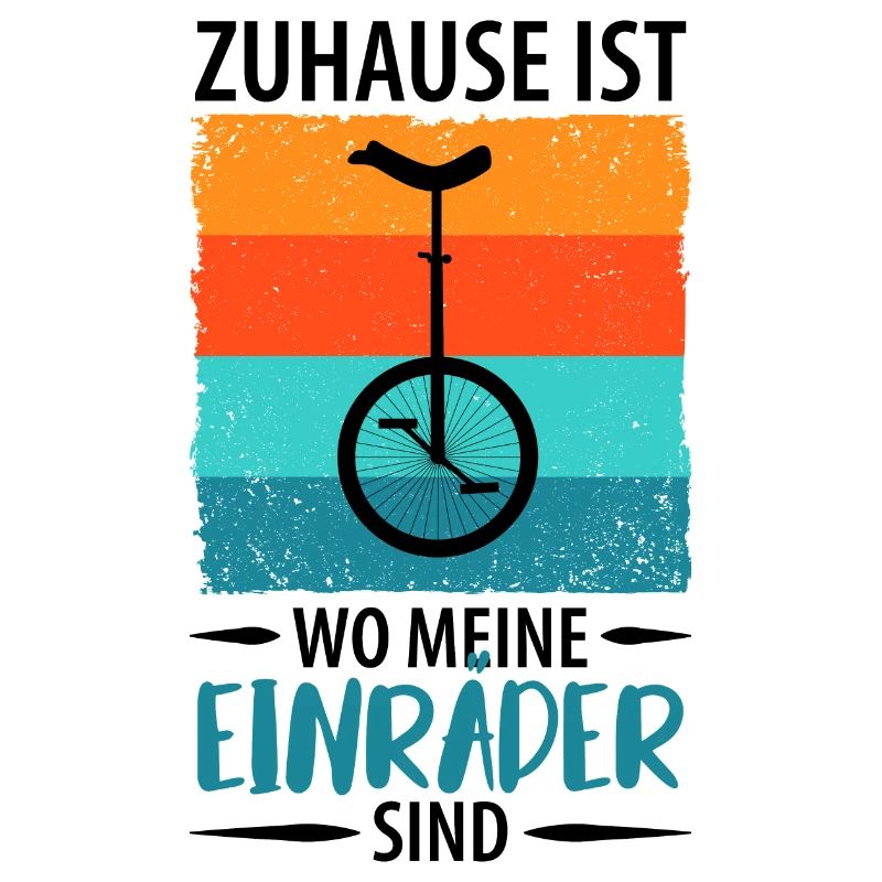 Einrad Einradfahrer Einradfahrerin