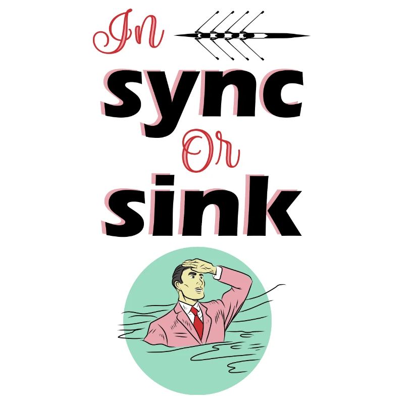 Synchronisiert oder senke