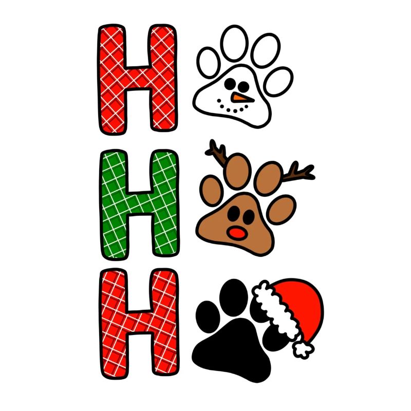 H Pattes de Noël Plaid