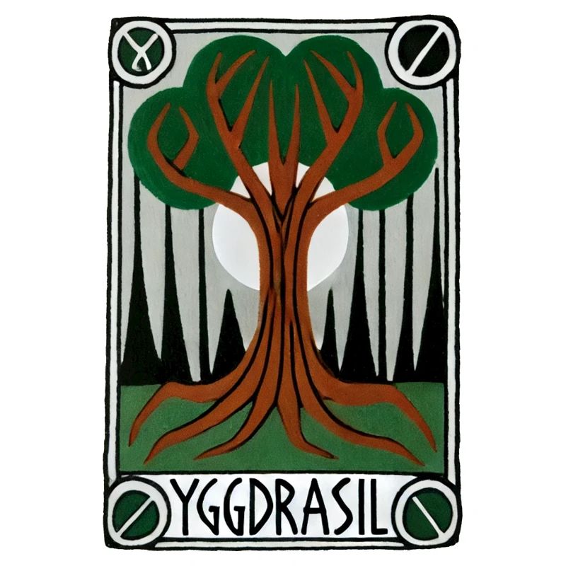 Yggdrasil Rune Tree Emblem