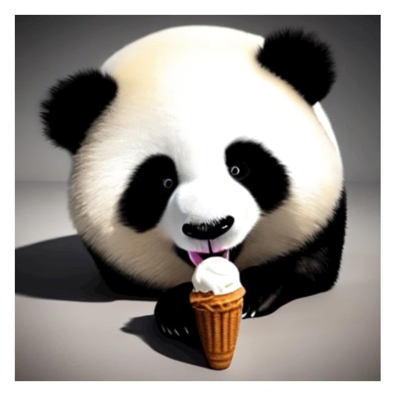 Panda Eis