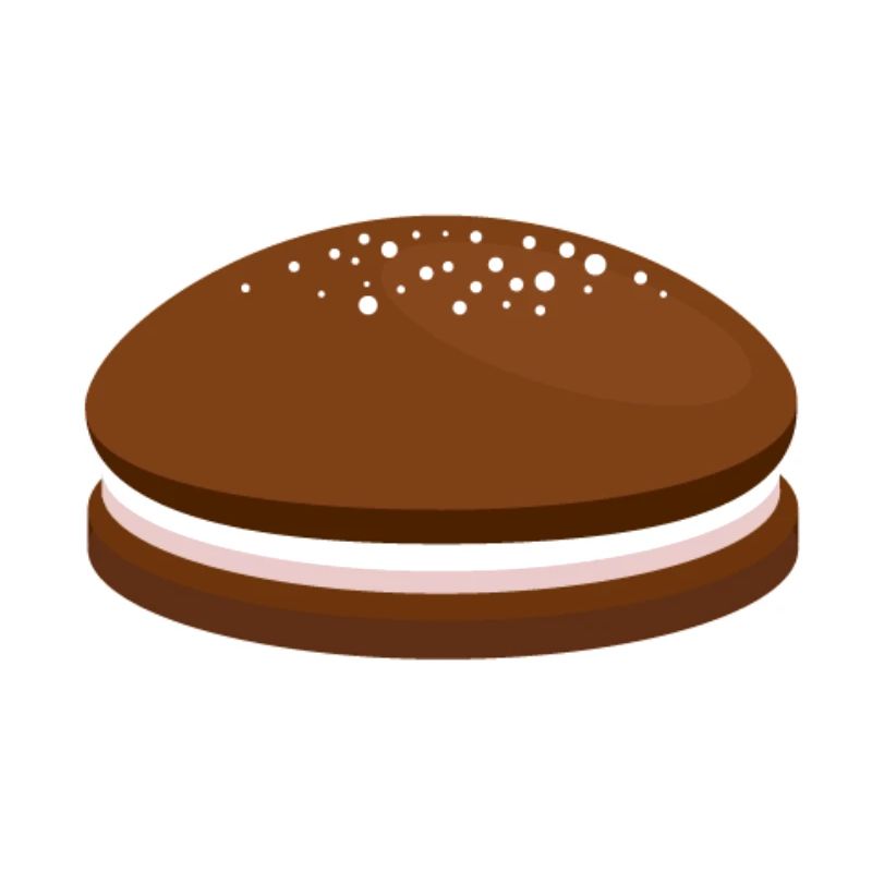 Cookie - biscuit brun