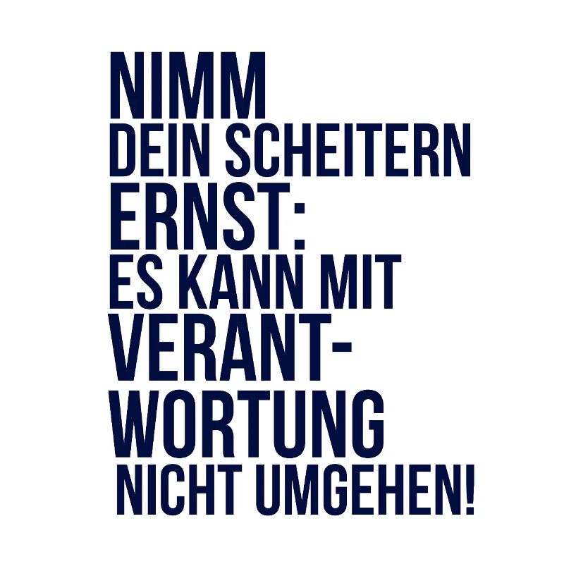 about going wild: Nimm dein Scheitern ernst