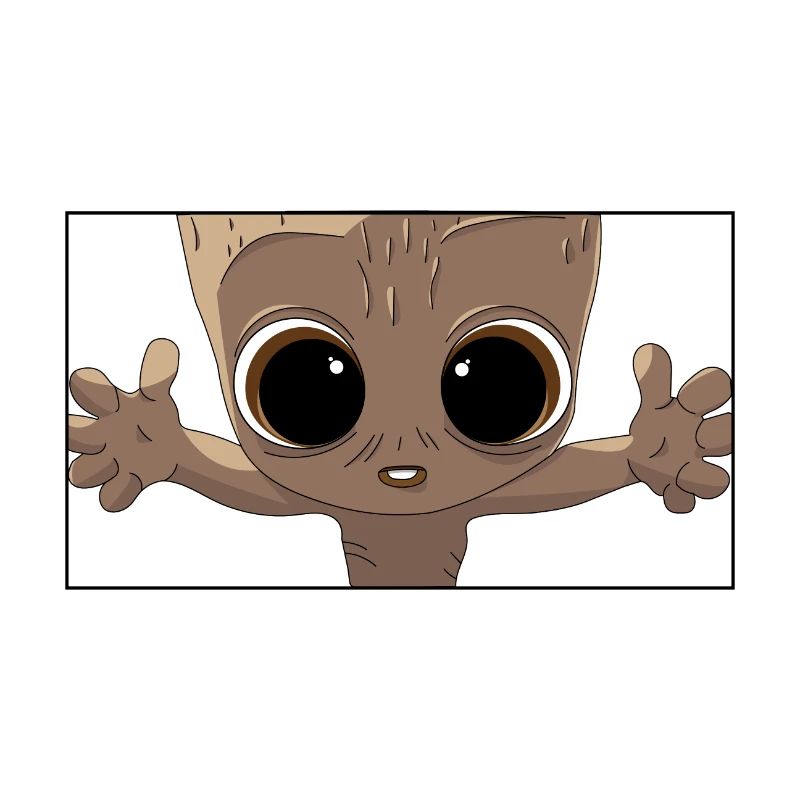 Baby Grooty Groot - Selbstgezeichnet