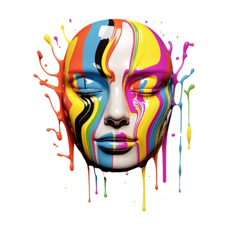 Masque de couleur