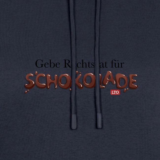 Gebe Rechtsrat für Schokolade