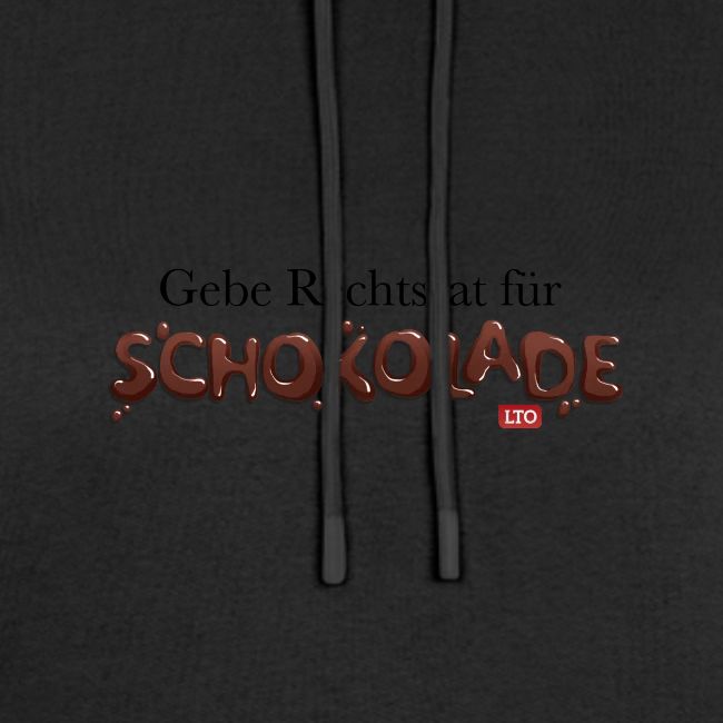Gebe Rechtsrat für Schokolade