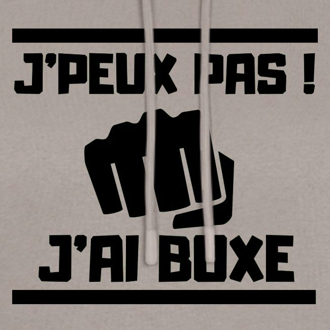 J PEUX PAS J AI BOXE