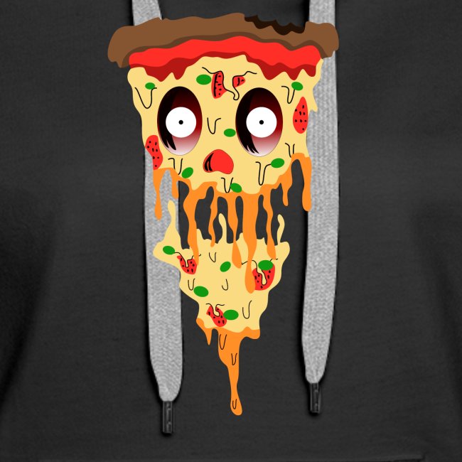 Schockierte Horror Pizza