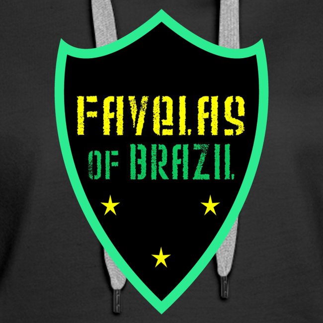 FAVELAS OF BRAZIL NOIR VERT DESIGN