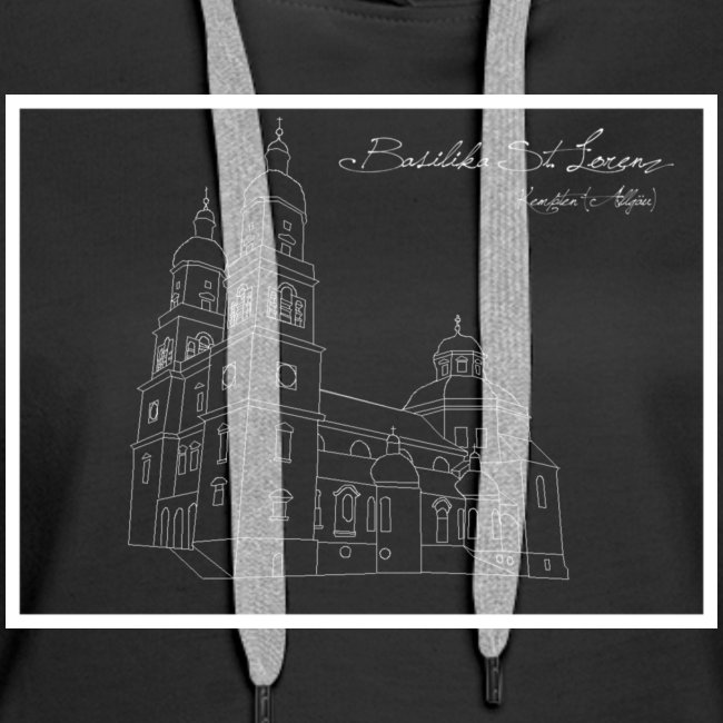 T Shirt Basilika St Lorenz Kempten Allgaeu
