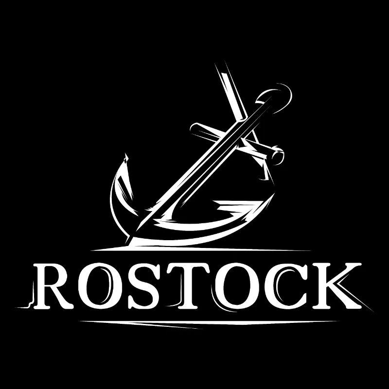 rostock see anker geschenk idee symbol icon logo