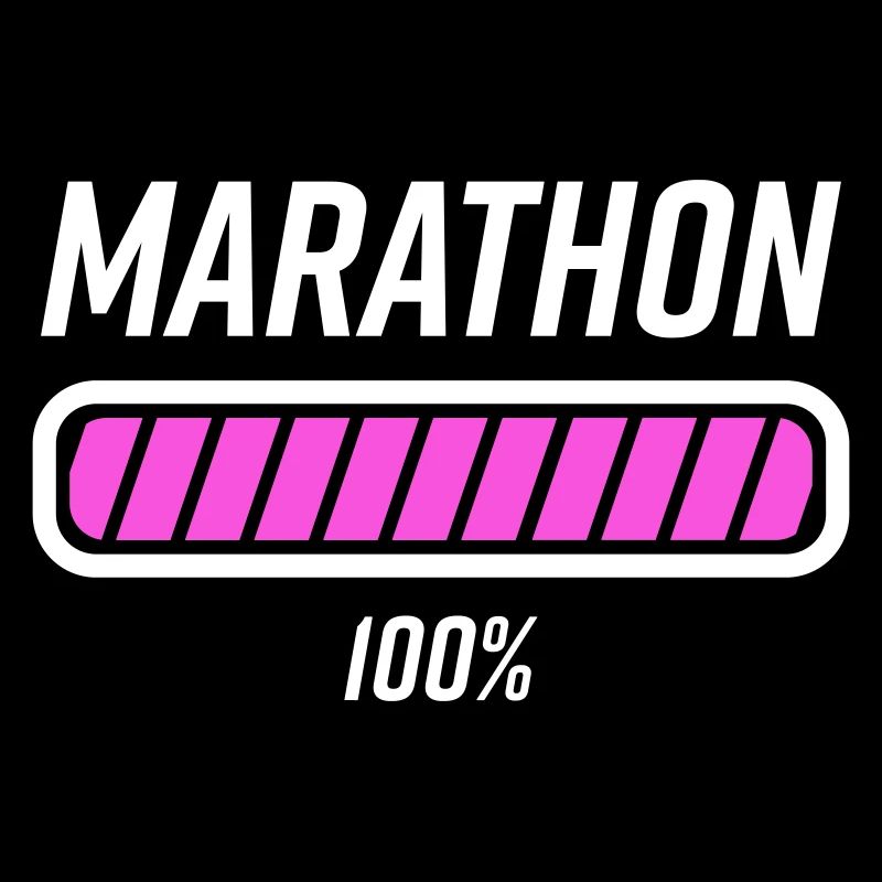 Marathon Marathonläufer Loading Strecke Kilometer