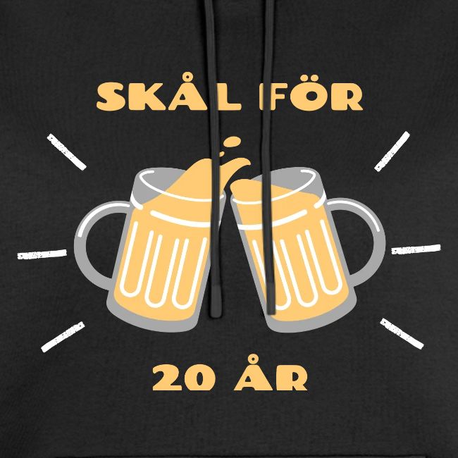 Present till 20-åring - Skål för 20 år