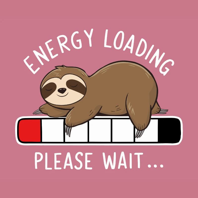 Sleeping Sloth Battery Charging Bar