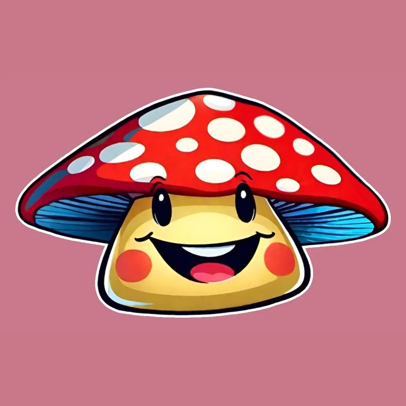Funny little toadstool
