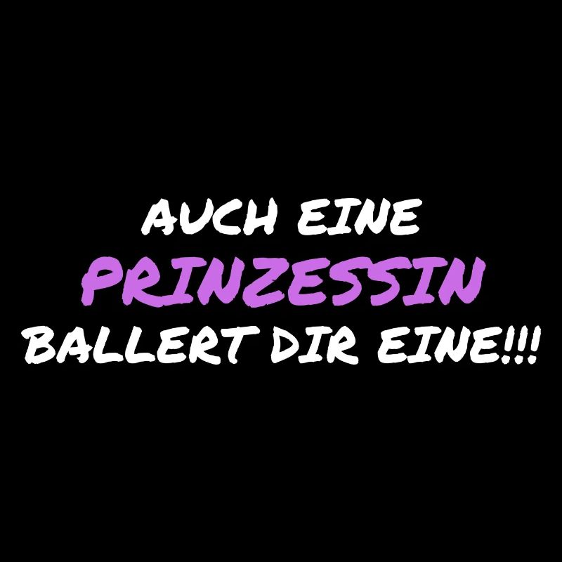Auch eine Prinzessin ballert dir eine