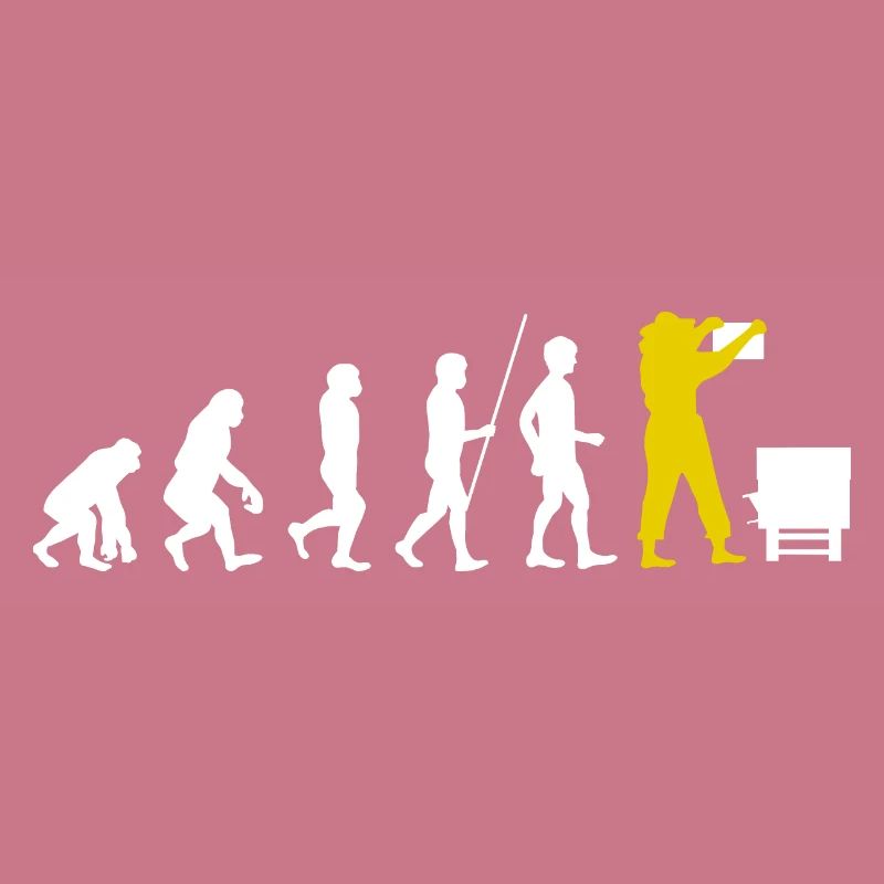 Imkerei Evolution Imker Bienen Geschenk