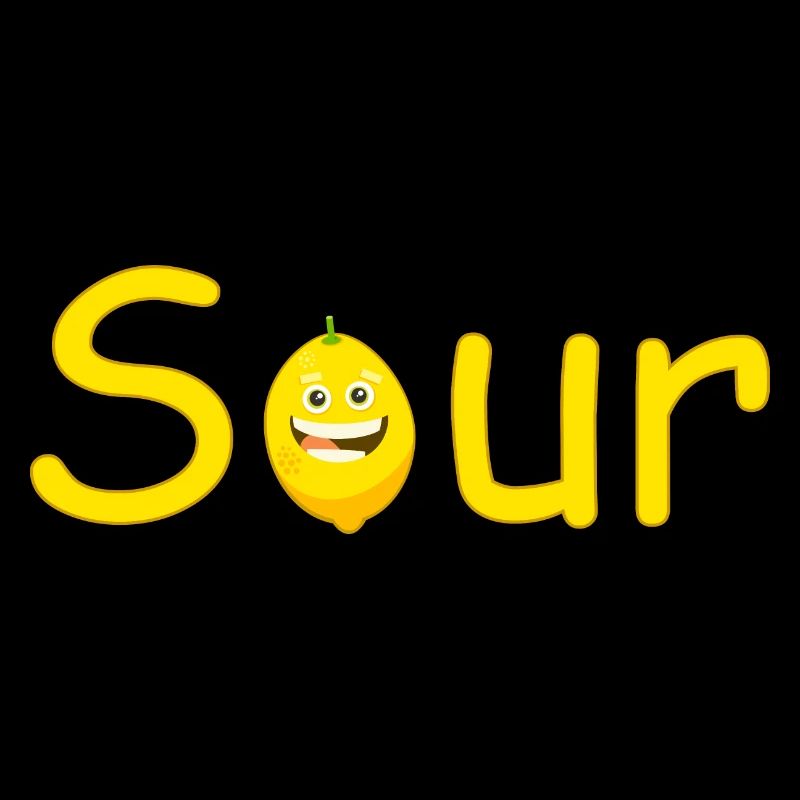 Sour lemon grinning comic