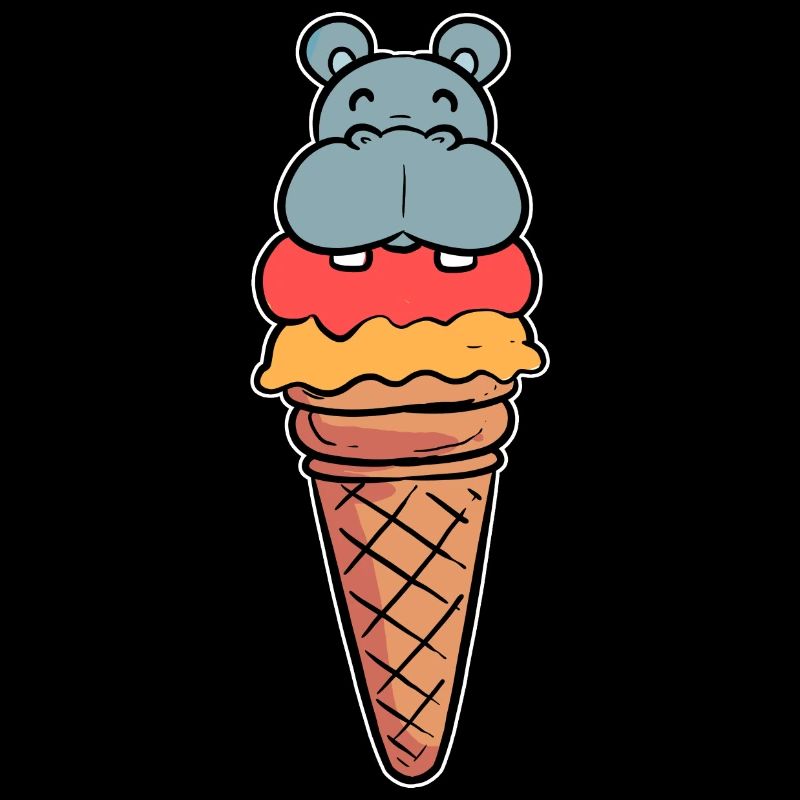 Hippo-Eis Süße Geschenk