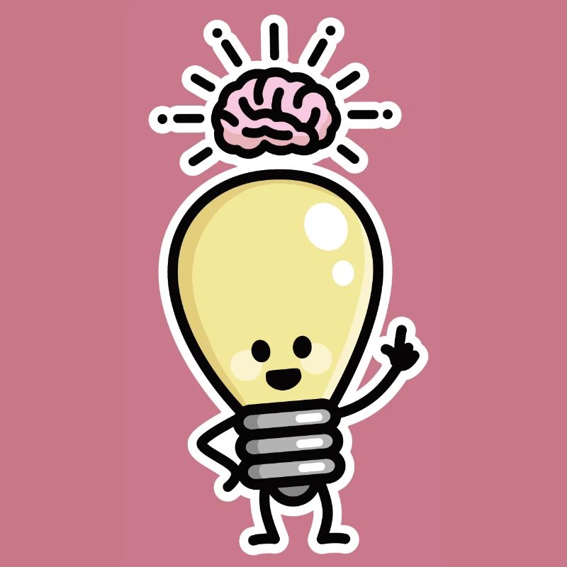 Light Bulb Idea Brains Creative Genius Creativity