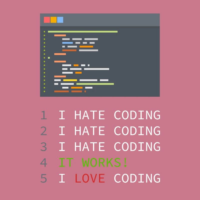 I love Coding! Programmierer, Nerds, Computer