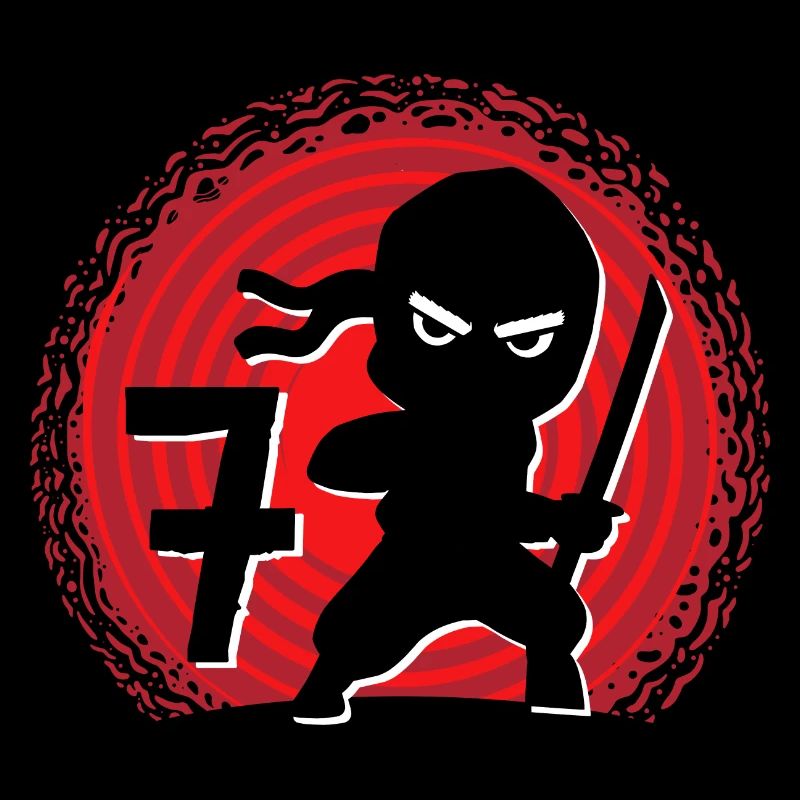 7ème anniversaire 7 ans Jeunes Ninjas Ninja