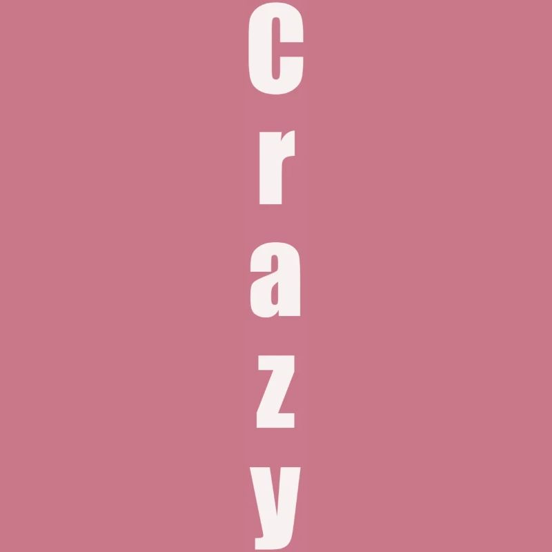 Crazy White Vertical Gift Idea