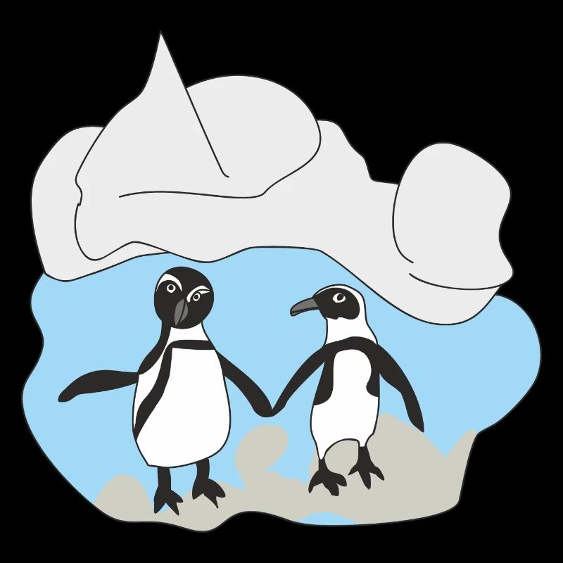 Deux pingouins