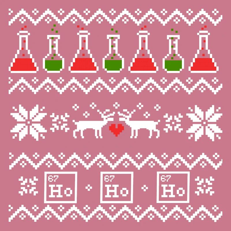 Pull de Noël chimique