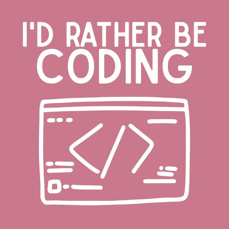 Je préfère coder