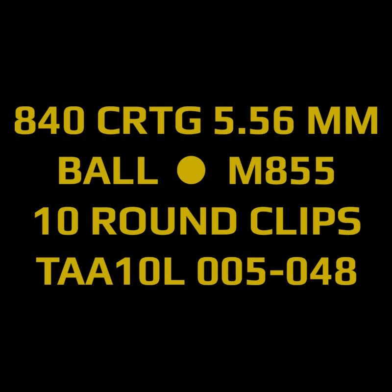 Ammunition box caliber 5.56X45 - Weapons