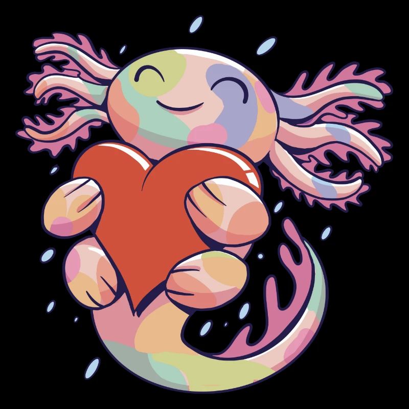 Axolotl Herz